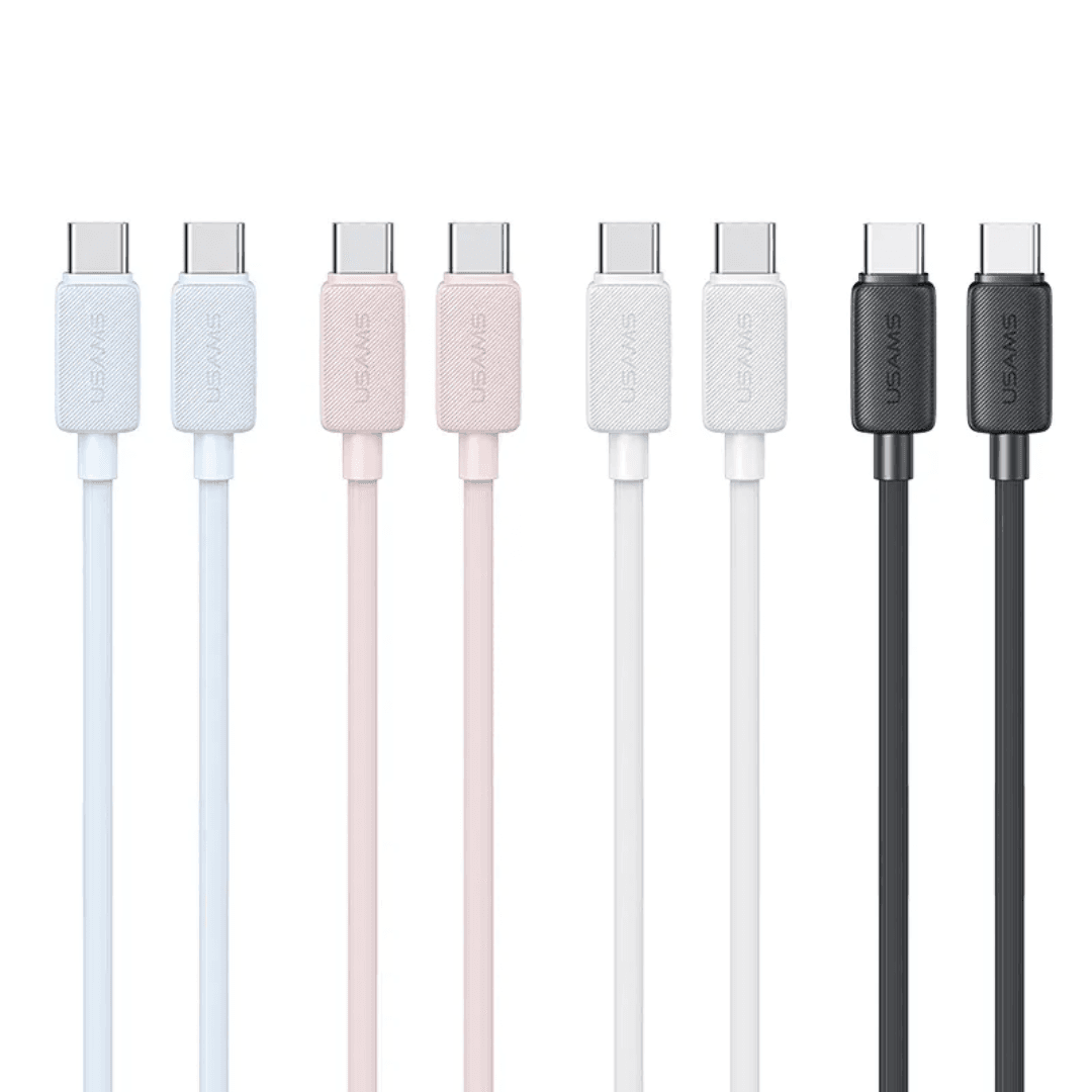 US-SJ701 60W Striped Data Cable Type-C To Type-C-KY 