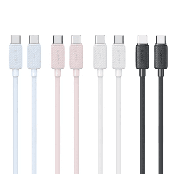 US-SJ701 60W Striped Data Cable Type-C To Type-C-KY 